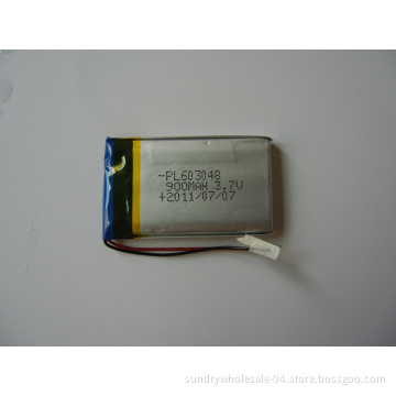 Lithium-Ion Polymer Battery 3.7V 900mAh